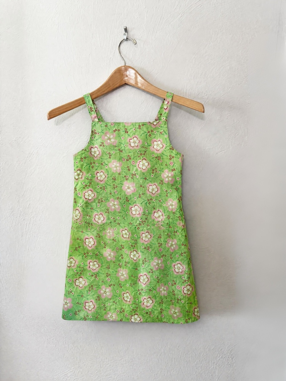 Bates Green Floral A-Line Sundress